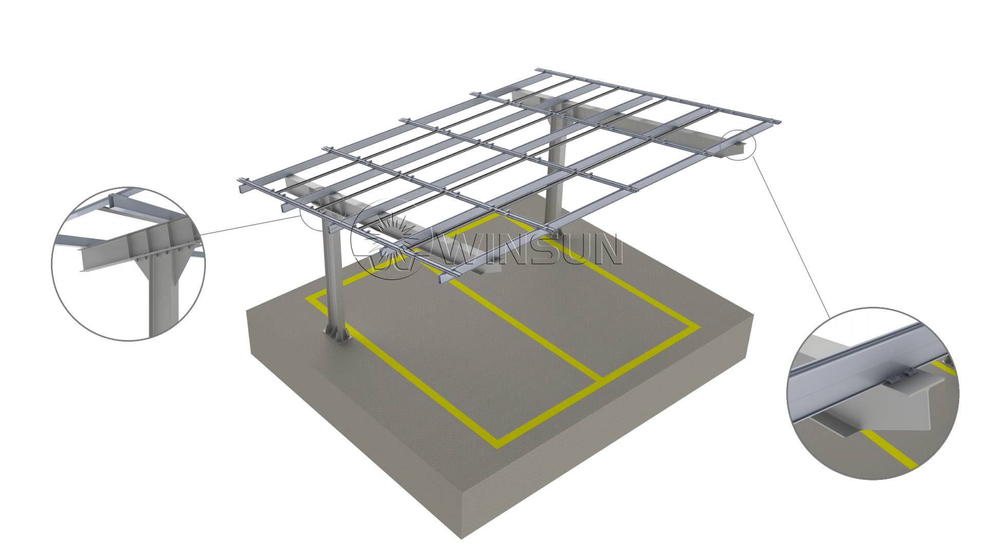 solar car park canopy