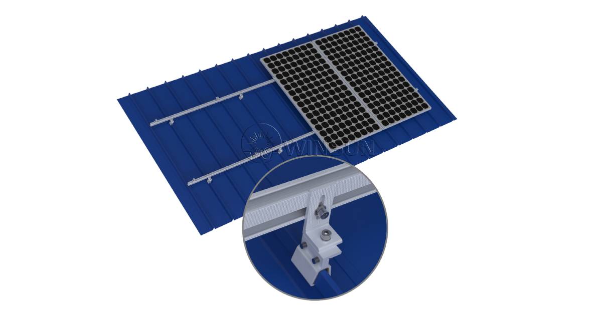 Mounting Solar Panels on Metal Roof Without Drilling